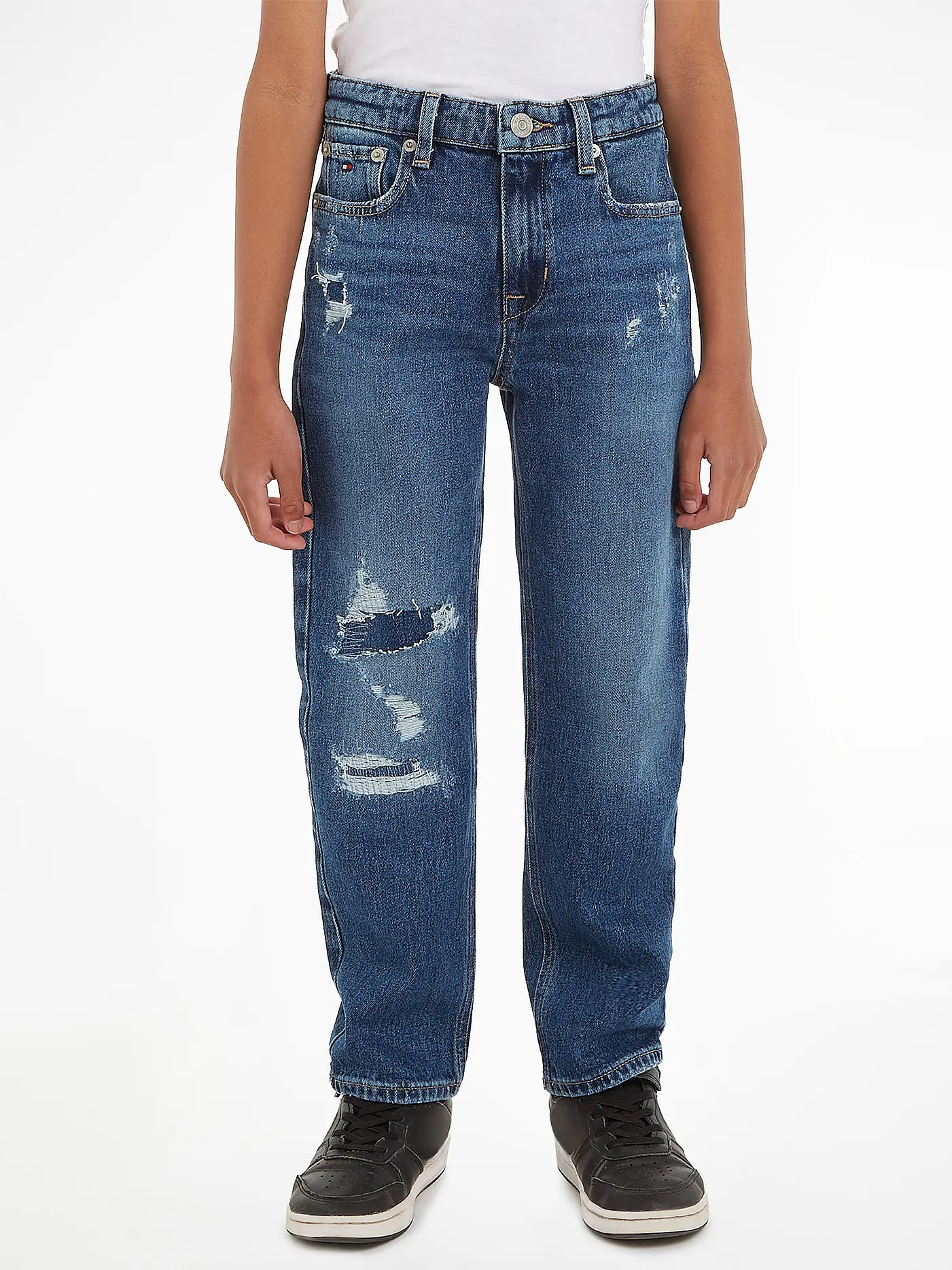 TOMMY HILFIGER | Jungen Jeans Regular Fit | 